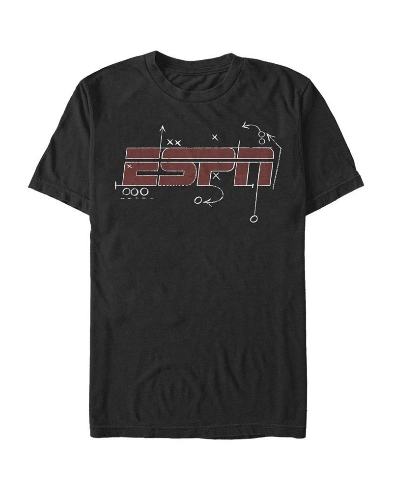 Men's Play Book Logo Short Sleeve Crew T-shirt Black $16.80 T-Shirts