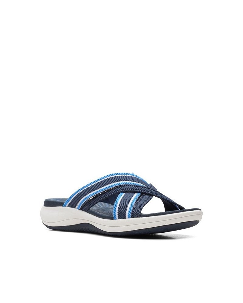 Women's Cloudsteppers Mira Isle Sandals Blue $35.25 Shoes