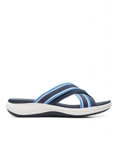 Women's Cloudsteppers Mira Isle Sandals Blue $35.25 Shoes