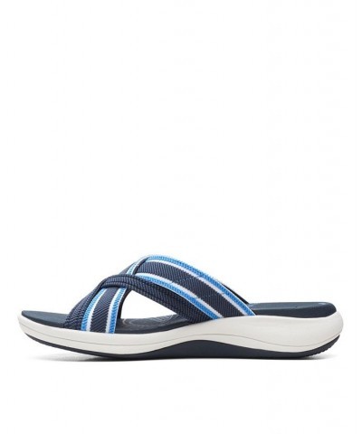 Women's Cloudsteppers Mira Isle Sandals Blue $35.25 Shoes