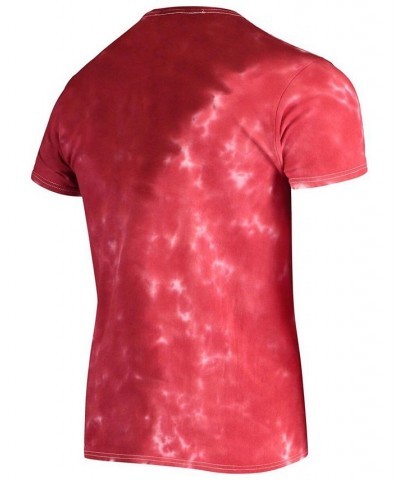 Men's Red Houston Rockets Vintage-Inspired Tie Dye Tubular T-shirt $19.79 T-Shirts