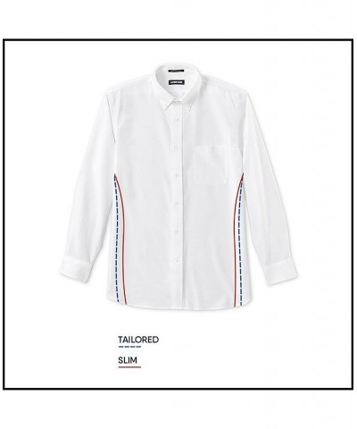 Men's Tailored Fit Long Sleeve Sail Rigger Oxford Shirt PD02 $34.98 Dress Shirts