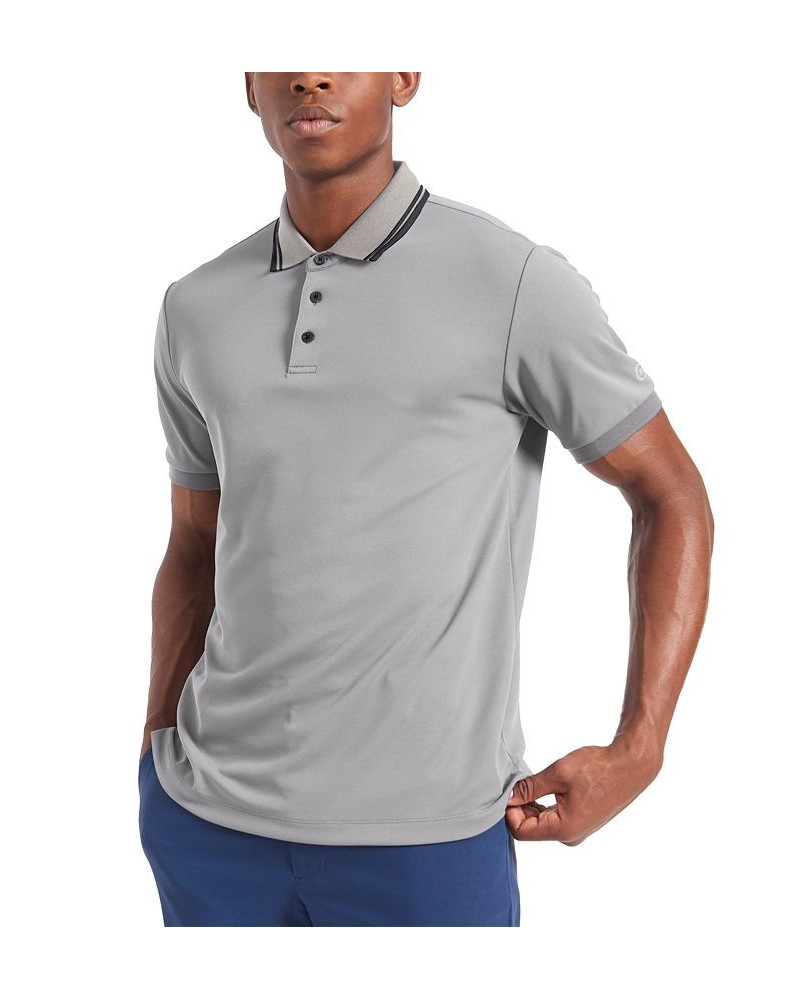 Men's 360 Motion Pique Polo Gray $44.50 Shirts