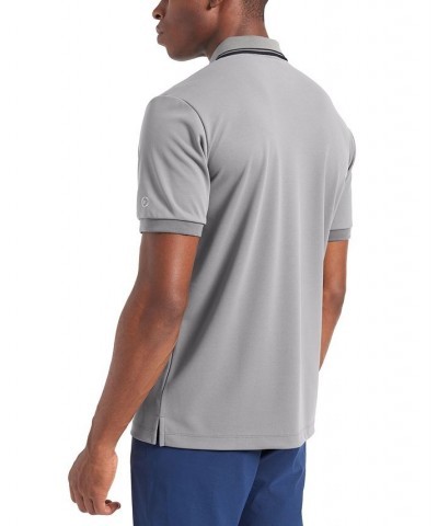 Men's 360 Motion Pique Polo Gray $44.50 Shirts