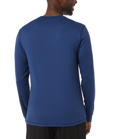 Men's Crewneck Long-Sleeve Pajama Shirt Space $12.58 Pajama