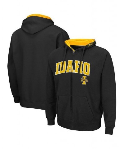 Men's Black Idaho Vandals Arch and Logo 3.0 Full-Zip Hoodie $24.00 Sweatshirt