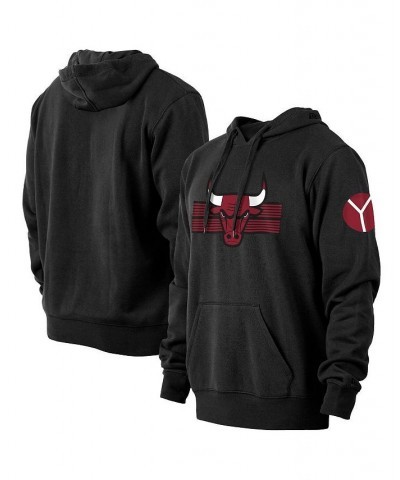 Men's Black Chicago Bulls 2022/23 City Edition Big and Tall Pullover Hoodie $43.61 Sweatshirt