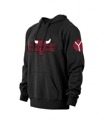 Men's Black Chicago Bulls 2022/23 City Edition Big and Tall Pullover Hoodie $43.61 Sweatshirt