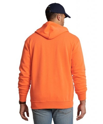 Men's Big & Tall Double-Knit Full-Zip Hoodie Blue $50.32 Sweatshirt