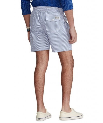 Men's 5.75-Inch Traveler Classic Swim Trunk Blue $45.15 Swimsuits