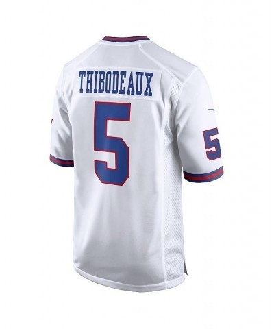 Men's Kayvon Thibodeaux White New York Giants Alternate Game Jersey $67.20 Jersey