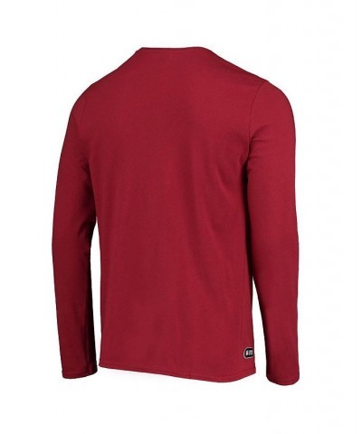 Men's Cardinal Arizona Cardinals Combine Authentic Static Abbreviation Long Sleeve T-shirt $14.76 T-Shirts