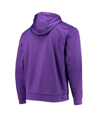 Men's Purple, Black Baltimore Ravens Apprentice Full-Zip Hoodie $33.11 Sweatshirt