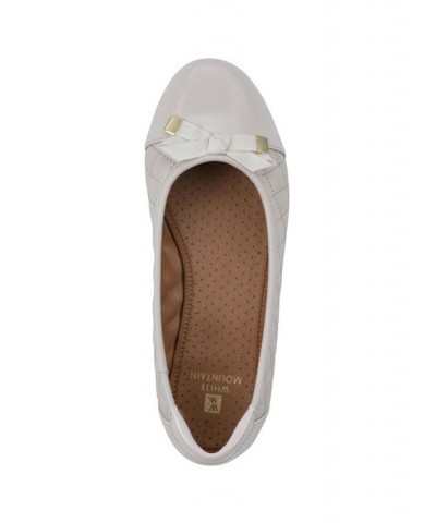 Women's Seaglass Ballet Flats White $31.86 Shoes