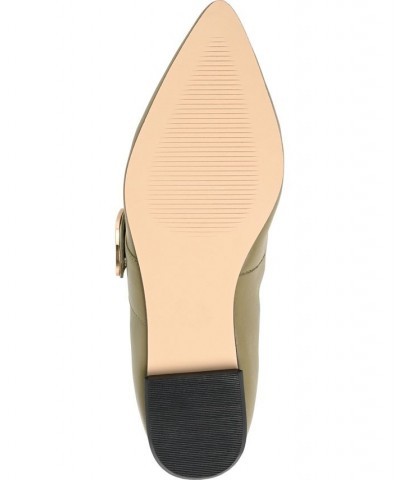 Women's Emerence Flats Green $67.50 Shoes