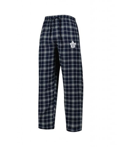 Men's Navy, Gray Toronto Maple Leafs Ledger Flannel Sleep Pants $19.78 Pajama