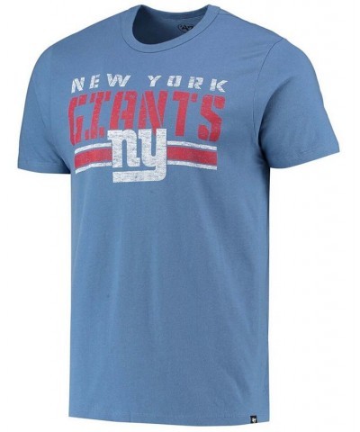 Men's Royal New York Giants Team Stripe T-shirt $18.48 T-Shirts