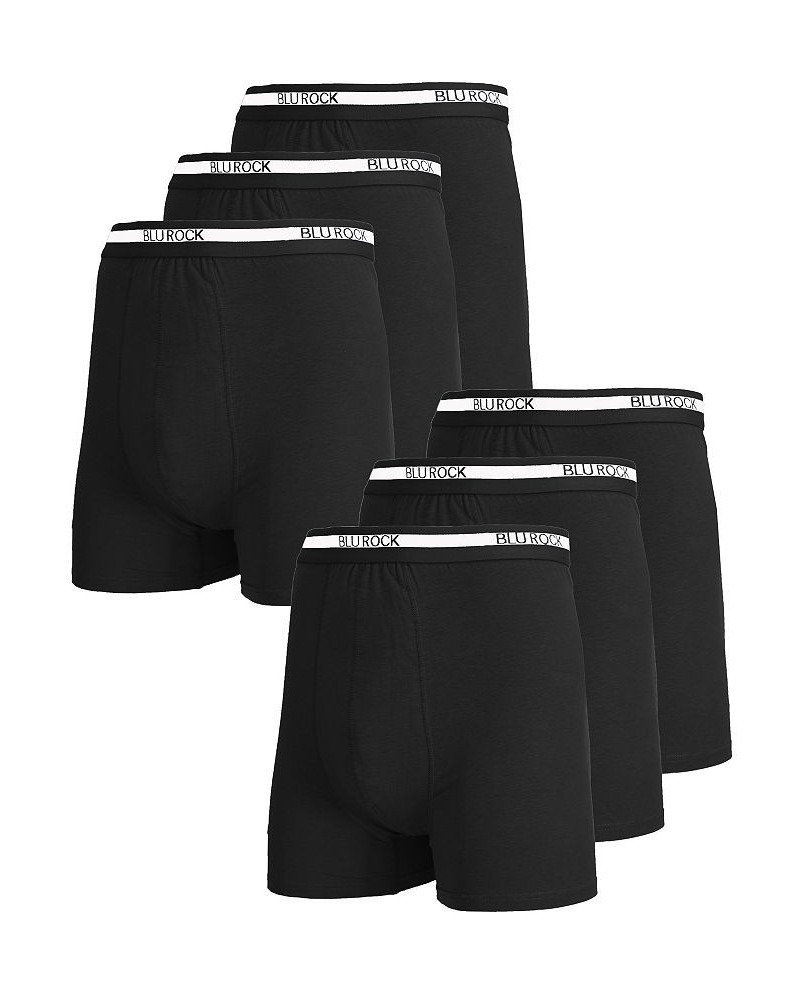 Men's Stretch Cotton Boxer Briefs Underwear, Pack of 6 PD01 $15.20 Underwear