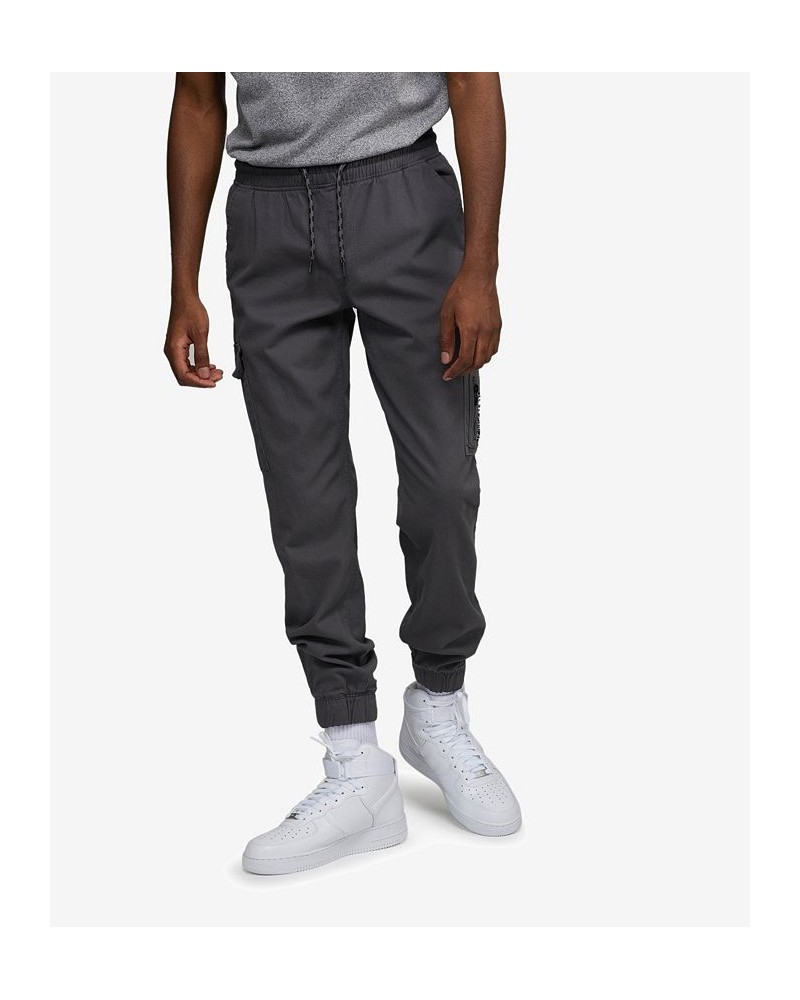 Men's Double Down Cargo Joggers Gray $39.00 Pants