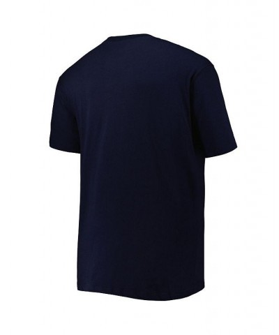 Men's Navy Dallas Mavericks Big and Tall Heart and Soul T-shirt $18.80 T-Shirts