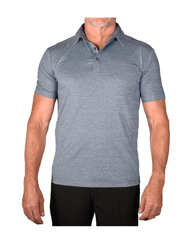 Men's Metal Vent Performance Polo Shirt Blue $31.50 Polo Shirts