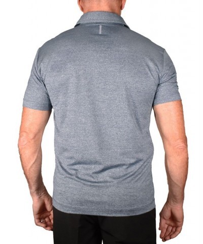 Men's Metal Vent Performance Polo Shirt Blue $31.50 Polo Shirts