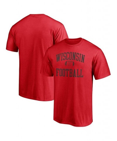 Men's Red Wisconsin Badgers First Sprint Team T-shirt $19.59 T-Shirts