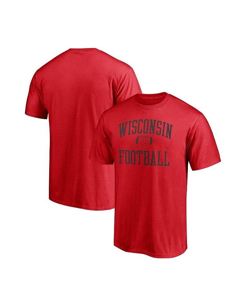 Men's Red Wisconsin Badgers First Sprint Team T-shirt $19.59 T-Shirts