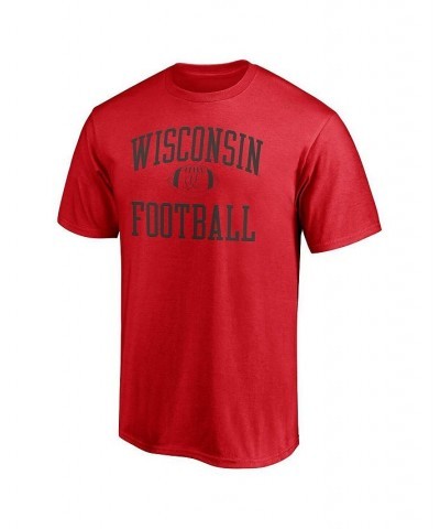 Men's Red Wisconsin Badgers First Sprint Team T-shirt $19.59 T-Shirts