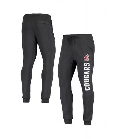 Men's Anthracite Washington State Cougars Primary Logo Club Fleece Joggers $31.50 Pants