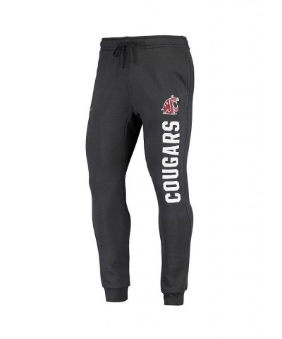 Men's Anthracite Washington State Cougars Primary Logo Club Fleece Joggers $31.50 Pants