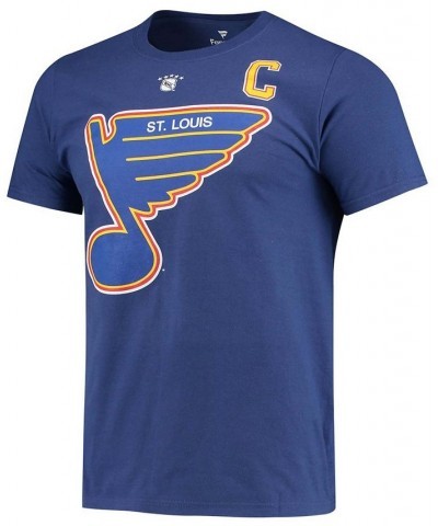 Men's Wayne Gretzky Blue St. Louis Blues Authentic Stack Retired Player Nickname Number T-shirt $17.64 T-Shirts