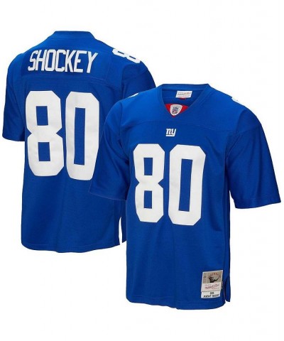 Men's Jeremy Shockey Royal New York Giants 2005 Legacy Replica Jersey $71.40 Jersey