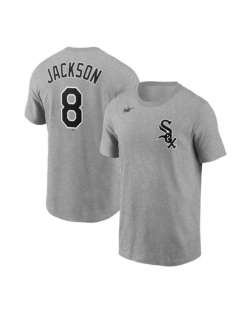 Men's Bo Jackson Heathered Gray Chicago White Sox Cooperstown Collection Name and Number T-shirt $25.99 T-Shirts