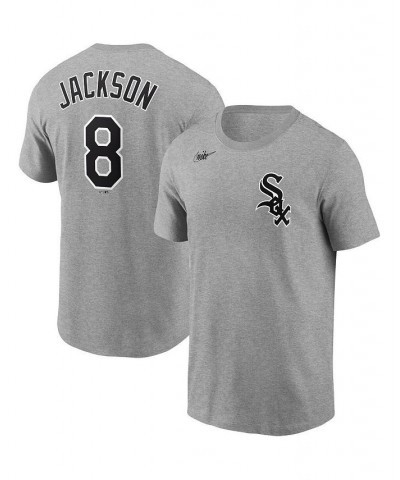 Men's Bo Jackson Heathered Gray Chicago White Sox Cooperstown Collection Name and Number T-shirt $25.99 T-Shirts