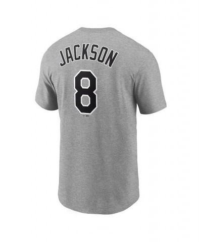 Men's Bo Jackson Heathered Gray Chicago White Sox Cooperstown Collection Name and Number T-shirt $25.99 T-Shirts