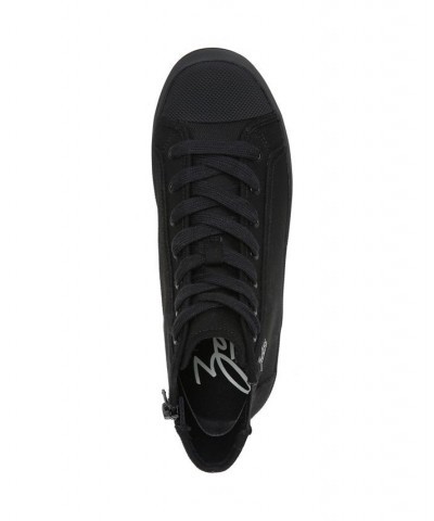 Women's Logan Lace-Up Sneakers Black $52.32 Shoes