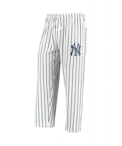 Men's White, Navy New York Yankees Vigor Lounge Pant $29.69 Pajama