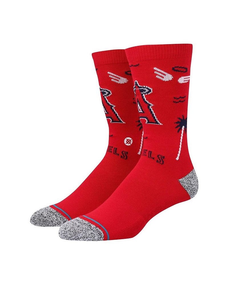 Men's Los Angeles Angels Landmark Crew Socks $15.89 Socks