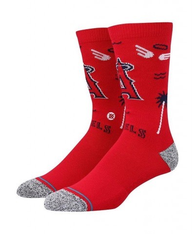 Men's Los Angeles Angels Landmark Crew Socks $15.89 Socks