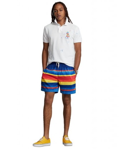 Men's 5-3/4-Inch Traveler Classic Swim Trunks Multi $35.70 Swimsuits