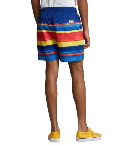 Men's 5-3/4-Inch Traveler Classic Swim Trunks Multi $35.70 Swimsuits