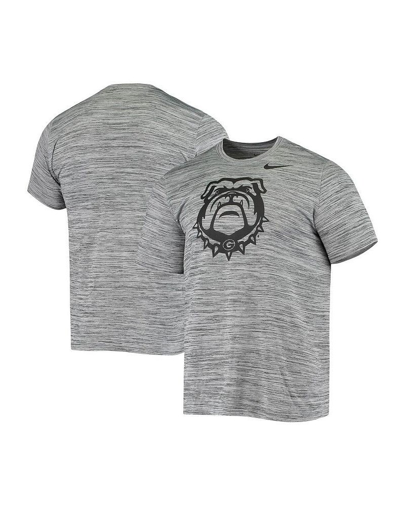 Men's Gray Georgia Bulldogs Tonal Velocity Legend Performance T-shirt $25.30 T-Shirts