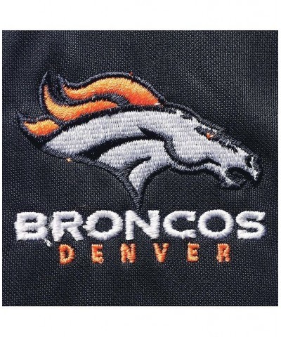 Men's Navy and Orange Denver Broncos Apprentice Full-Zip Hoodie $31.57 Sweatshirt