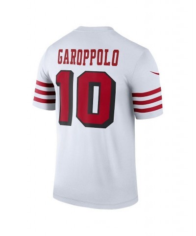 Men's Jimmy Garoppolo White San Francisco 49ers Color Rush Legend Player Jersey $45.04 Jersey