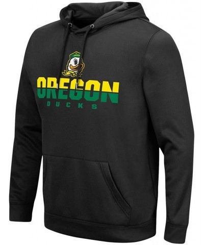 Men's Black Oregon Ducks Lantern Pullover Hoodie $35.74 Sweatshirt