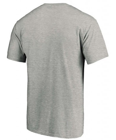 Men's Heather Gray Seattle Kraken Victory Arch T-shirt $14.57 T-Shirts