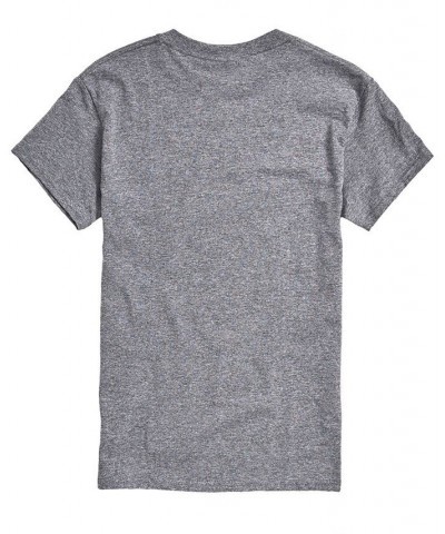 Men's Short Sleeve Peanuts Happy Thanks Giving T-shirt Gray $14.70 T-Shirts