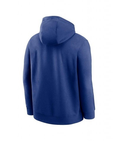 Men's Royal Toronto Blue Jays Swoosh NeighborHOOD Pullover Hoodie $42.50 Sweatshirt