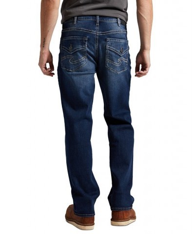 Men's Gordie Relaxed Fit Straight Leg Jeans Blue $32.54 Jeans